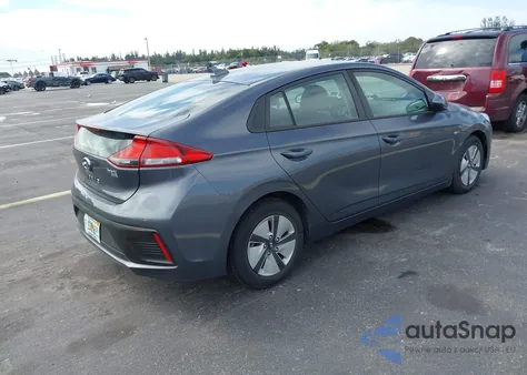 2019 Hyundai Ioniq Hybrid Blue z USA, uszkodzony, nr VIN KMHC65LC5KU180484